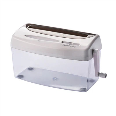 Χειροκίνητος καταστροφέας χαρτιού διασταυρούμενης κοπής